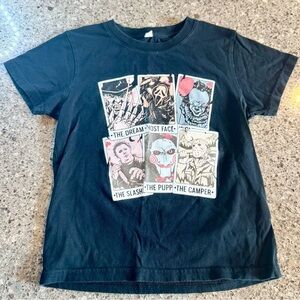 Halloween Graphic Tee - Black l Girl’s Size XS